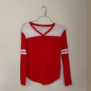 PINK Victoria’s Secret Long Sleeve Baseball Tee